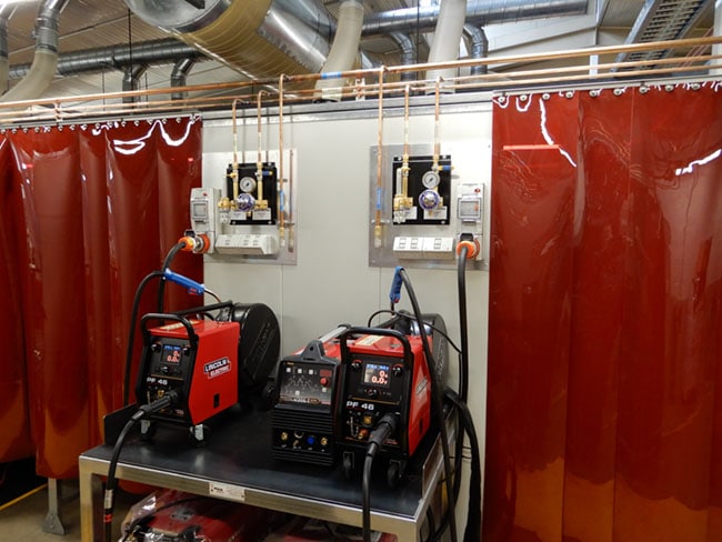 Ashmore TAFE welding bay