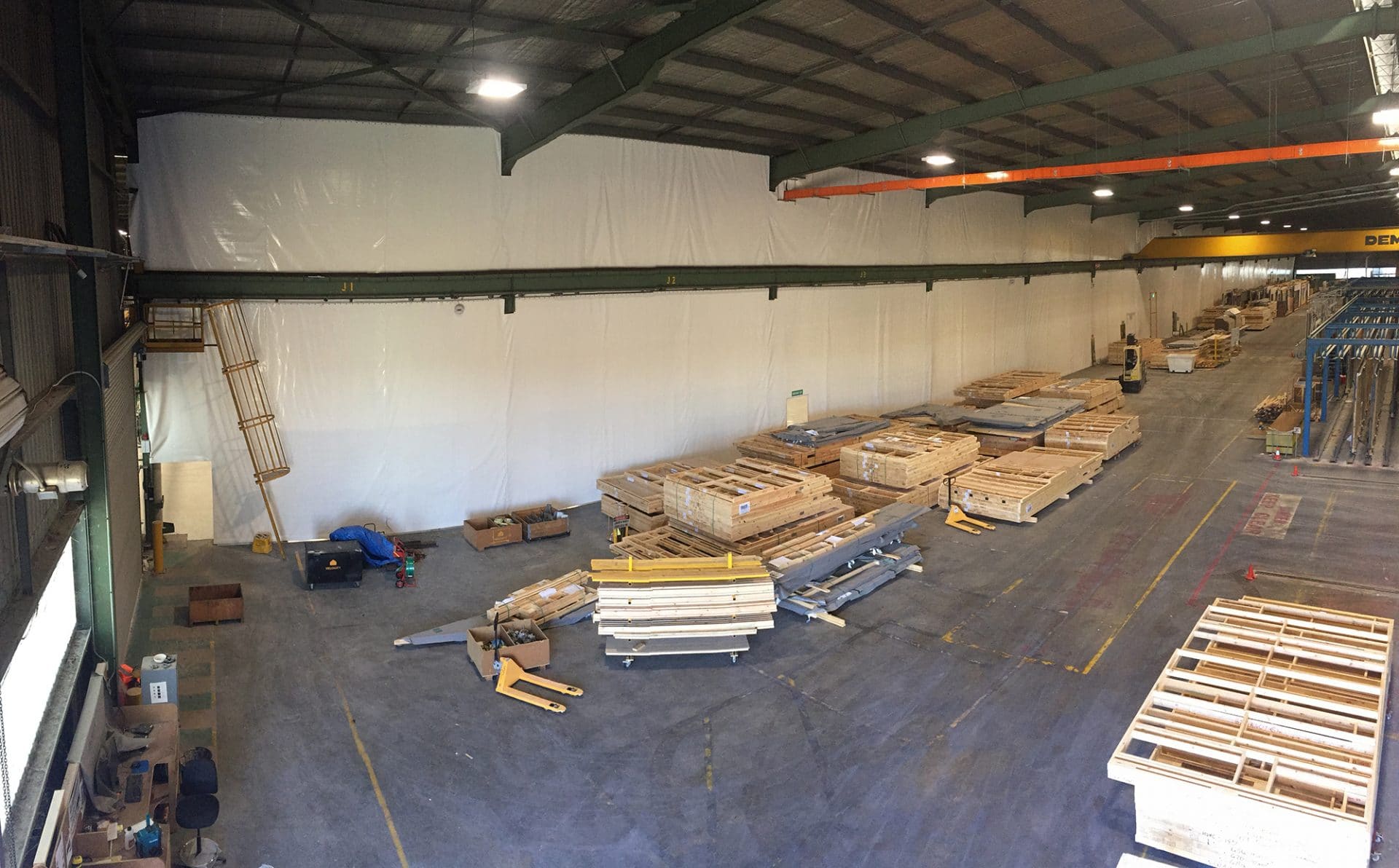 Flexible Factory Divider Wall
