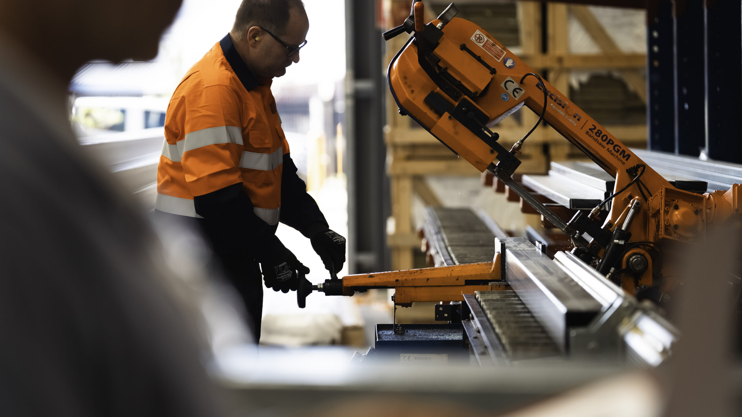 AcousTech staff member prepping and order for despatch