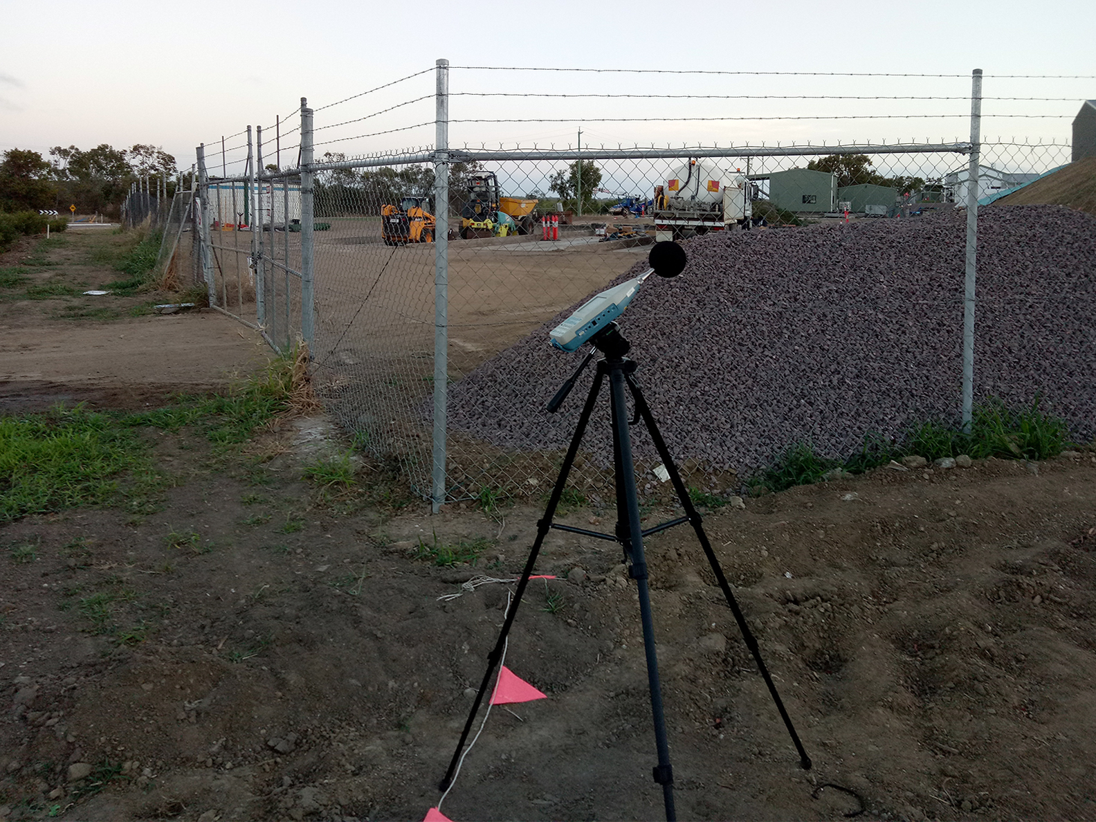 SLM in situ for noise testing