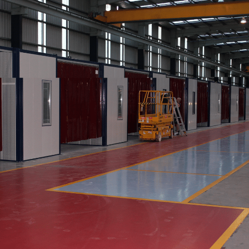 Flexshield Acoustic Welding Bays