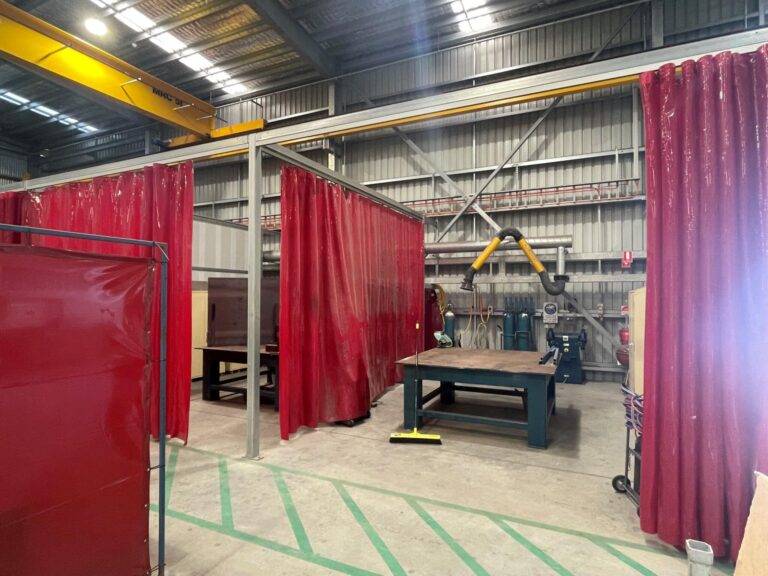 Flexshield Weldflex Sliding welding sheeting curtains