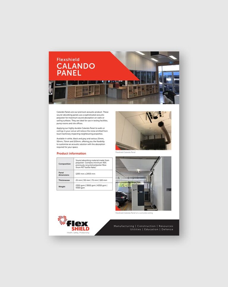 Flexshield_Calando Panel_Flyer_Image