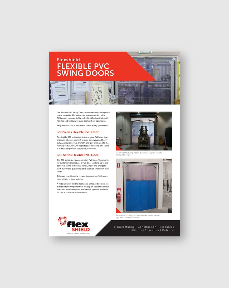Flexshield_Flexible PVC Swing Doors_Flyer_Image