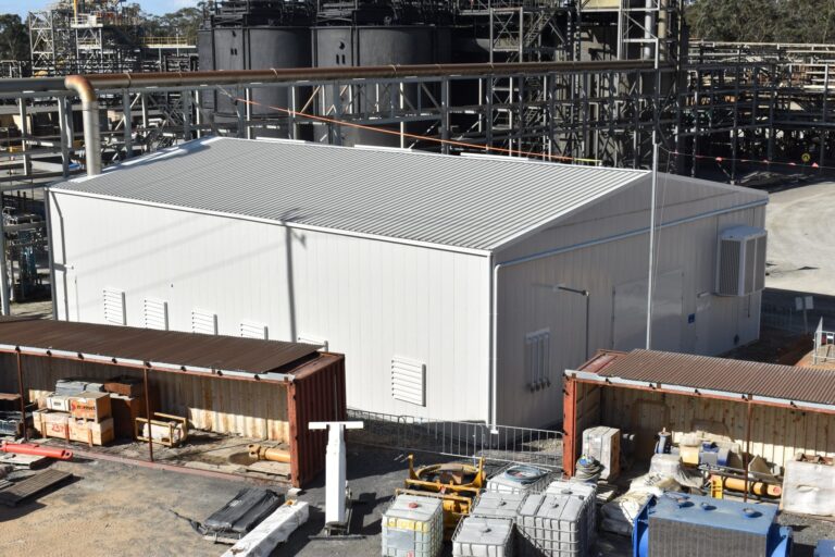 Flexshield acoustic shed