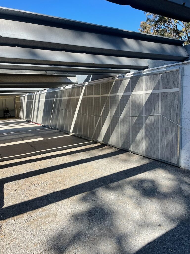 Noise wall for Gold Coast Pistol Club