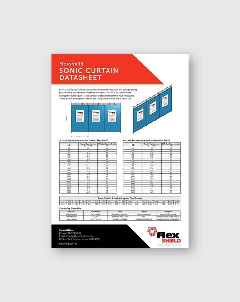 Flexshield_Sonic Curtain_Datasheet_Image