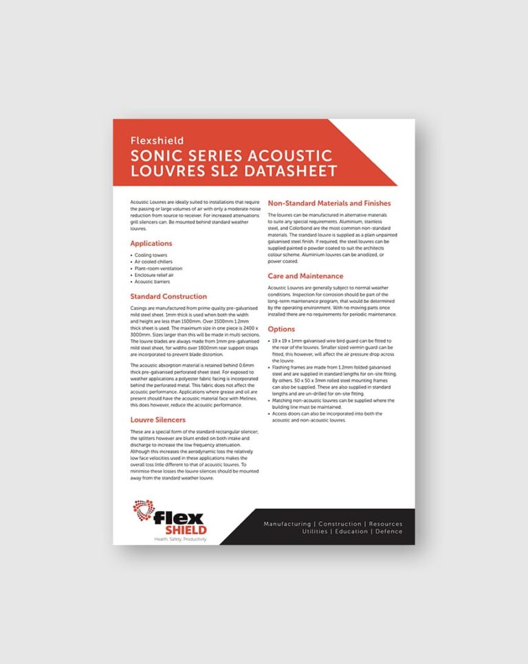 Cover image of the Sonic Series SL2 Datasheet