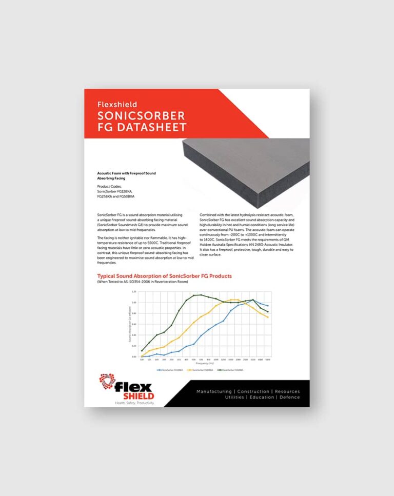 Flexshield SonicSorber FG Datasheet
