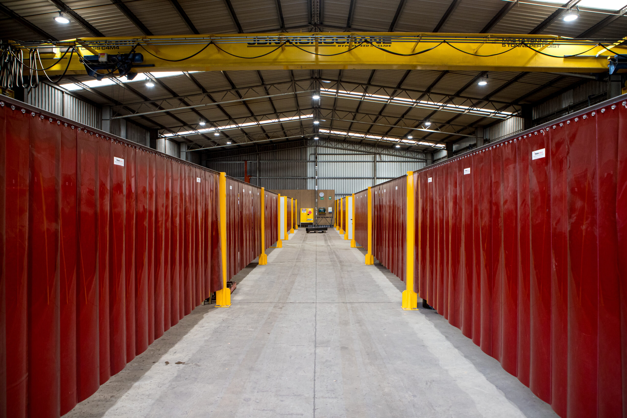 Flexshield Acoustic Welding Bays