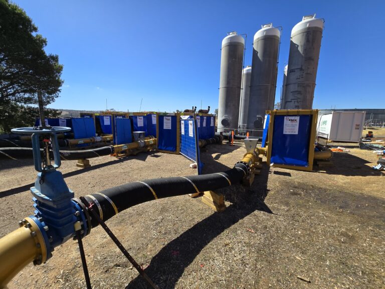 Sonic acoustic curtains for noise control at SA water