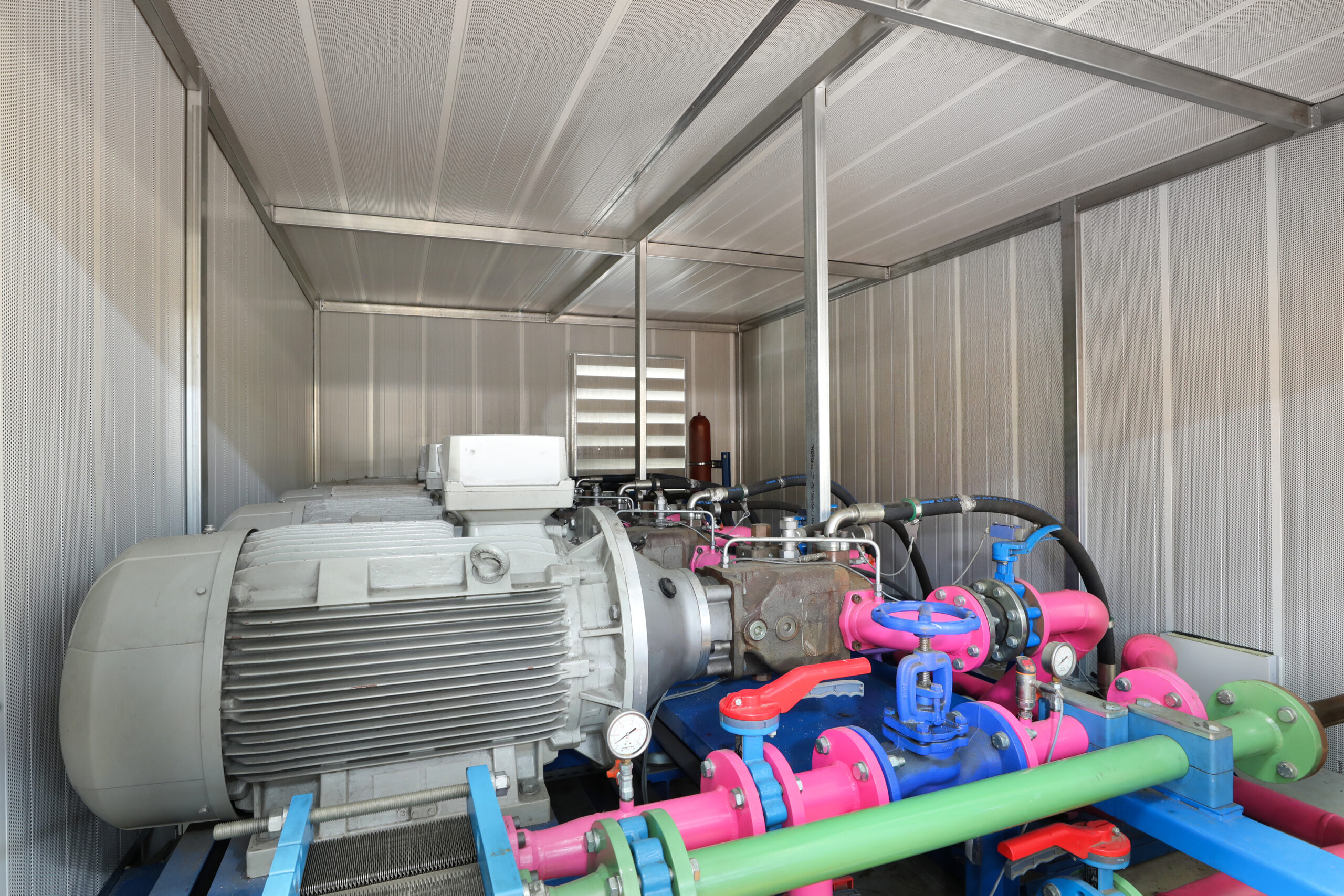 Sonic acoustic enclosure for HVAC noise