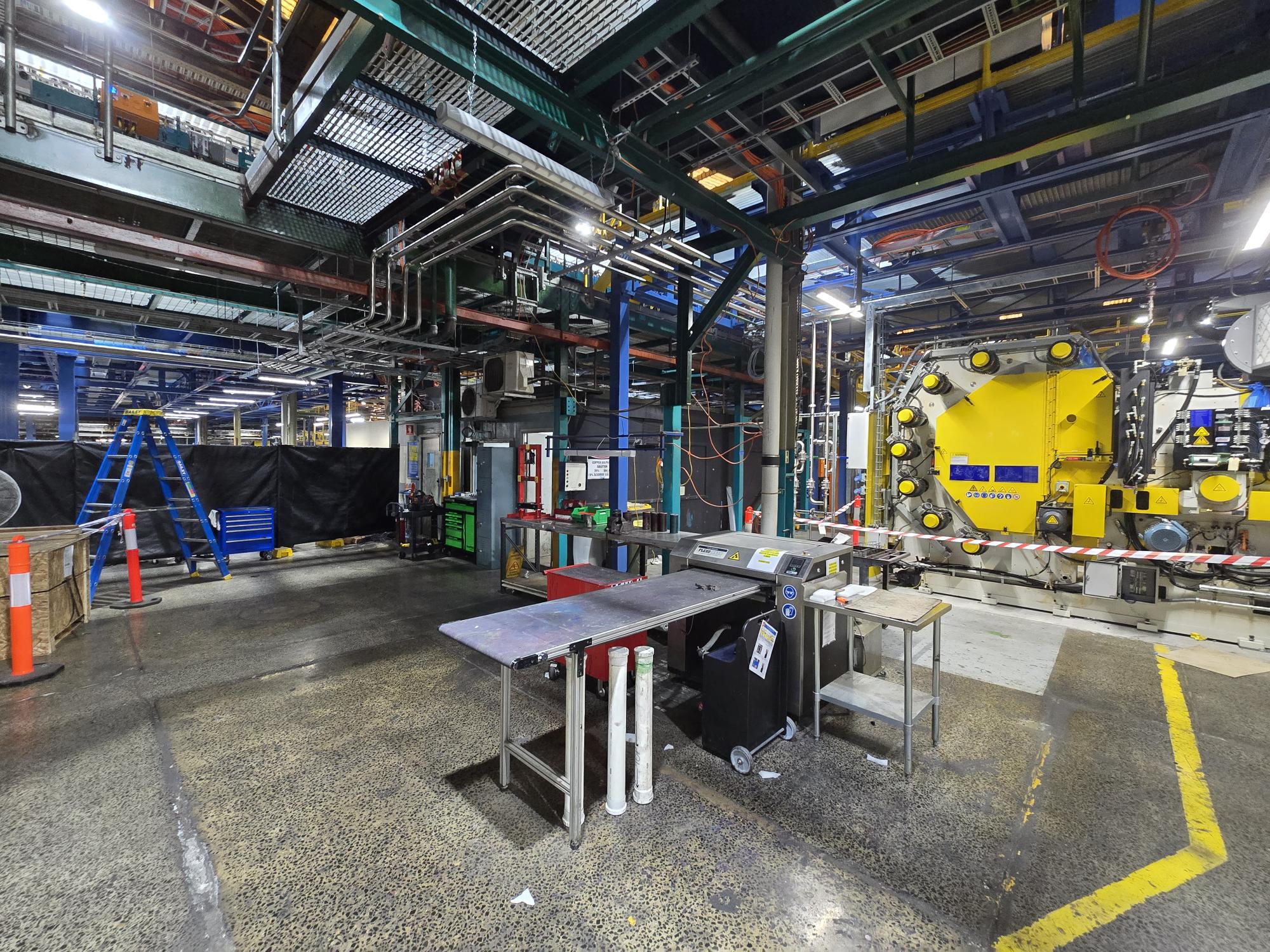 Manufacturing floor