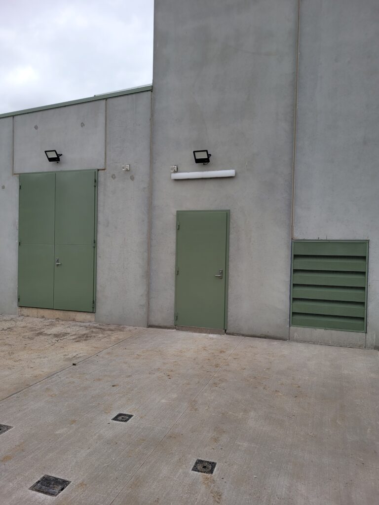 AcousTech Sonic Access acoustic doors and Sonic Series acoustic louvres