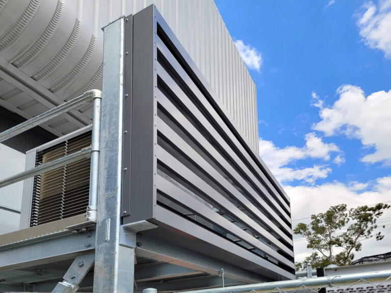 Sonic Series acoustic louvre for HVAC noise