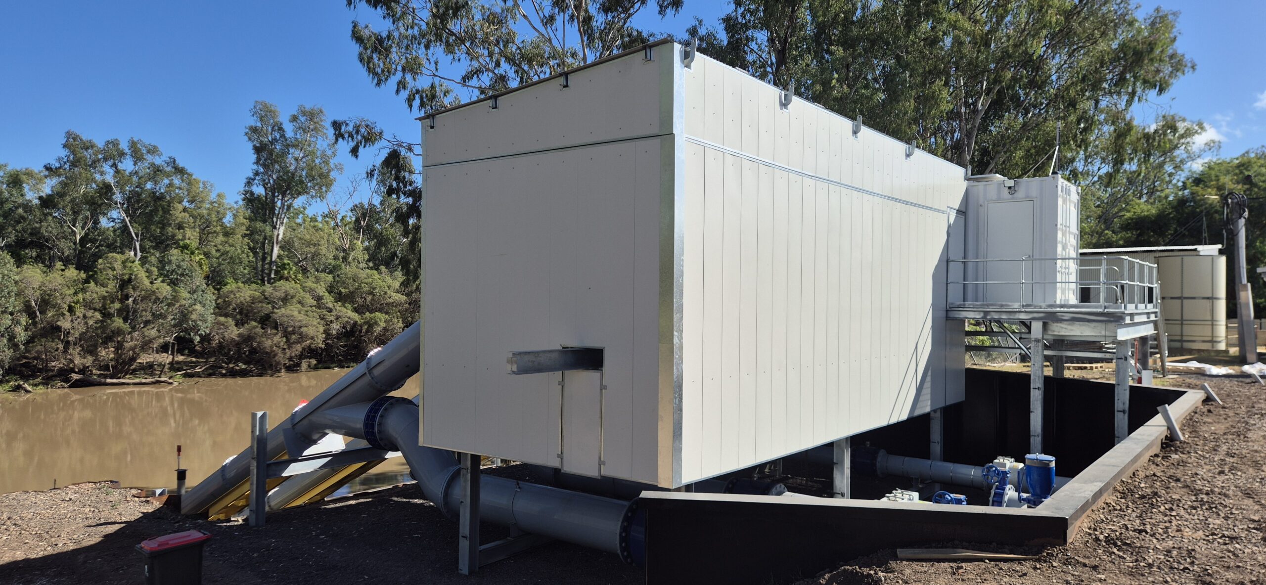 Treated Theodore Water pumps